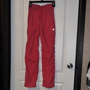 Lululemon Athletica Glaze Pink Dance Studio Pants DISCONTINUED